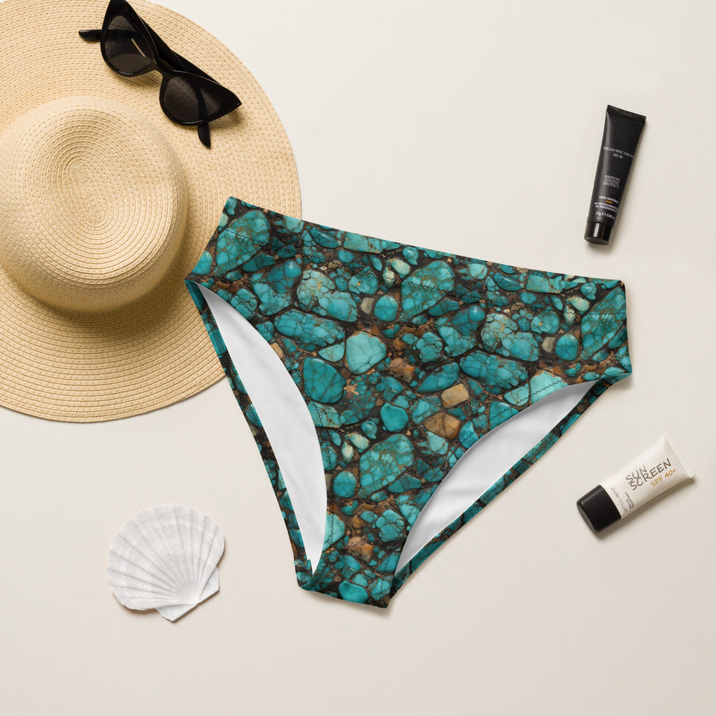 Baha Ranch Yeehaw All Turquoise Bikini Bottoms by Baha Ranch Western Wear