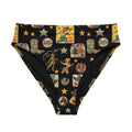 Baha Ranch Yeehaw Vintage Cowgirl Collage Bikini Bottom by Baha Ranch Western Wear