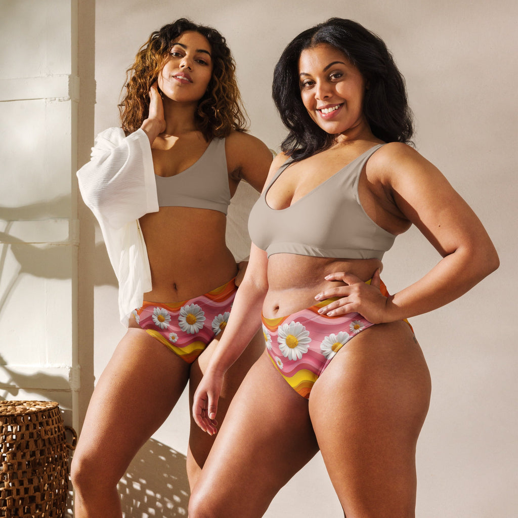 Baha Ranch Yeehaw Groovy Floral Bikini Bottom by Baha Ranch Western Wear - product image 2