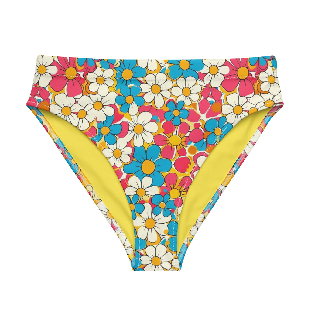 Baha Ranch Yeehaw Flower Child Retro Bikini Bottom by Baha Ranch Western Wear