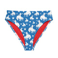 Baha Ranch Yeehaw Blue Rodeo Cowboy Bikini Bottom by Baha Ranch Western Wear