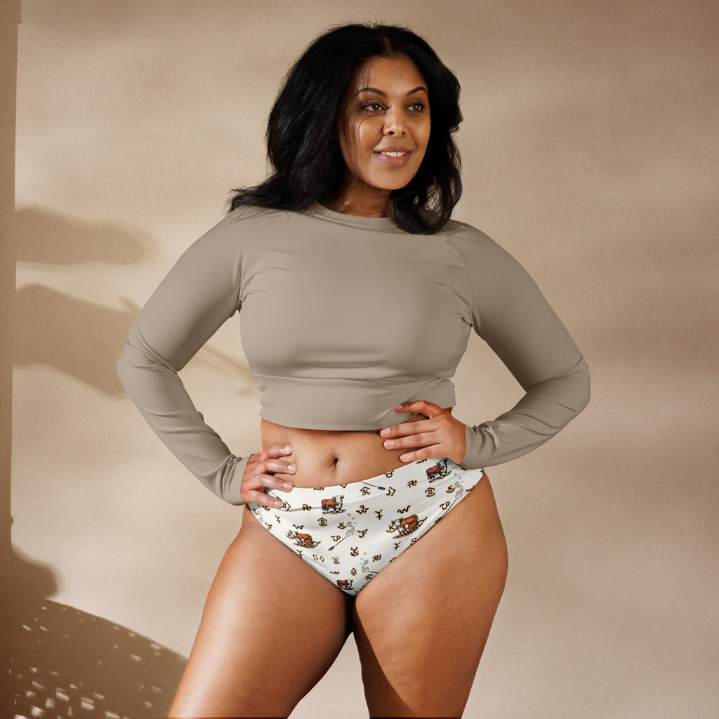 Baha Ranch Yeehaw Hereford Brands Bikini Bottom by Baha Ranch Western Wear - product image 2