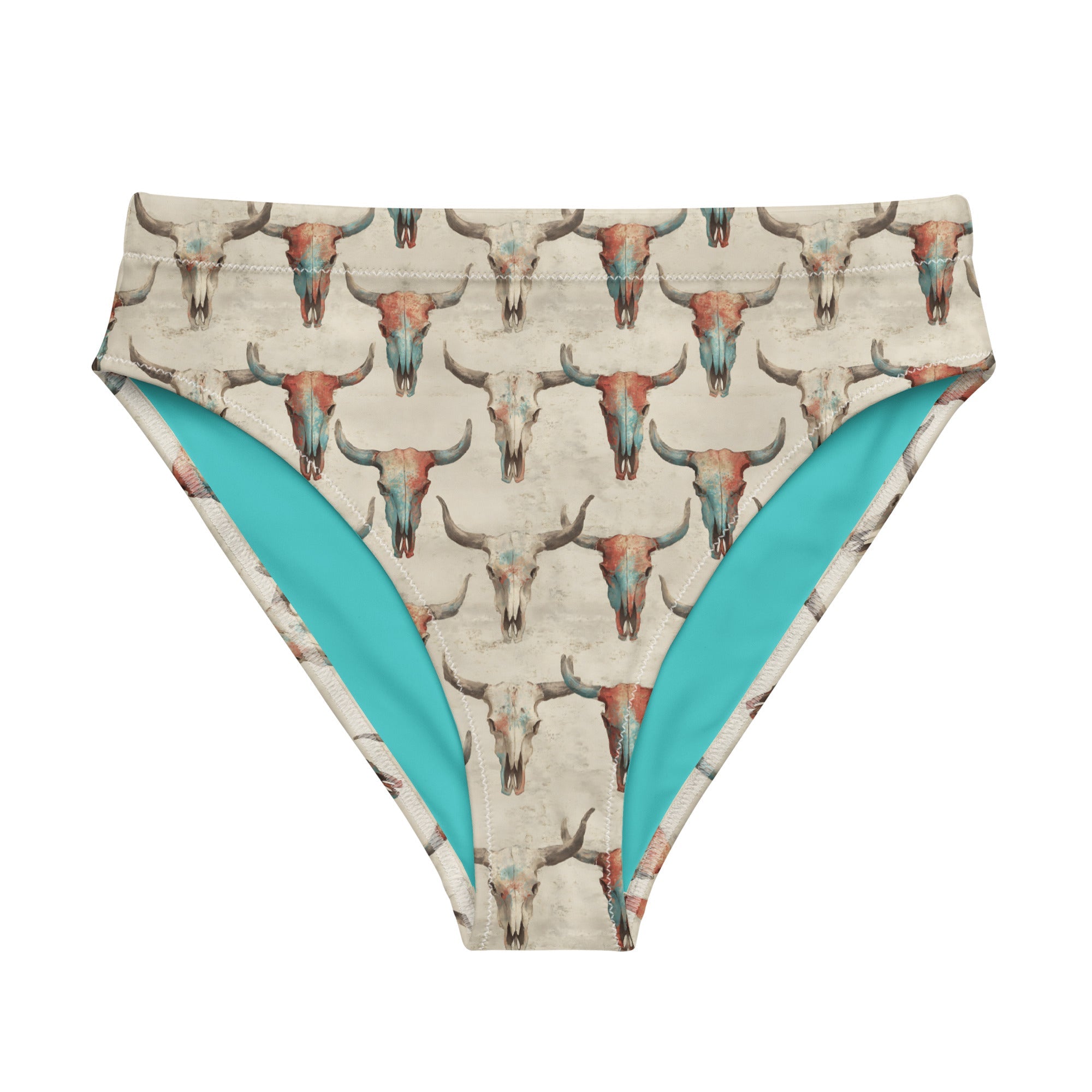 Baha Ranch Yeehaw Bullhead Skulls Bikini Bottom by Baha Ranch Western Wear