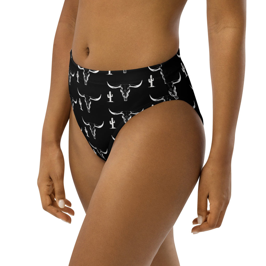 Baha Ranch Yeehaw White Bullhead Cactus Bikini Bottom by Baha Ranch Western Wear - product image 6