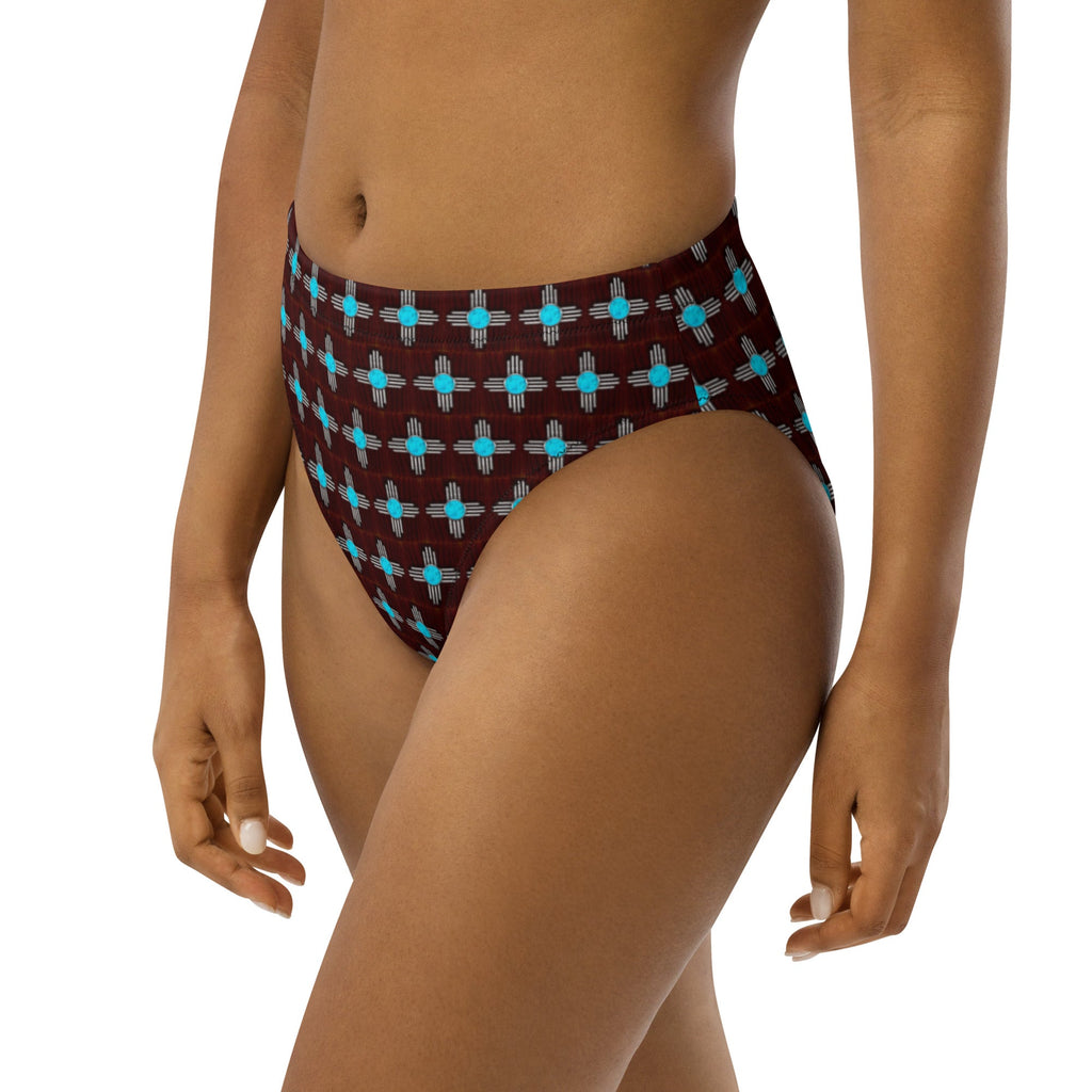 Yeehaw Turquoise Zia Bikini Bottom by Baha Ranch Western Wear - product image 2