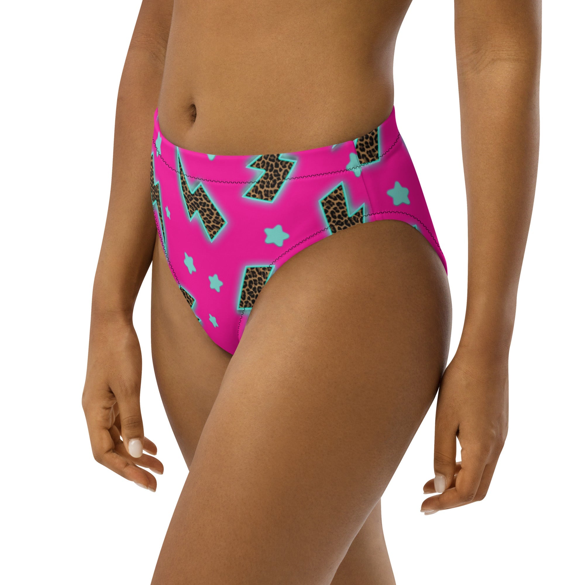 Baha Ranch Yeehaw Leopard Lightning Bikini Bottom by Baha Ranch Western Wear - product image 2