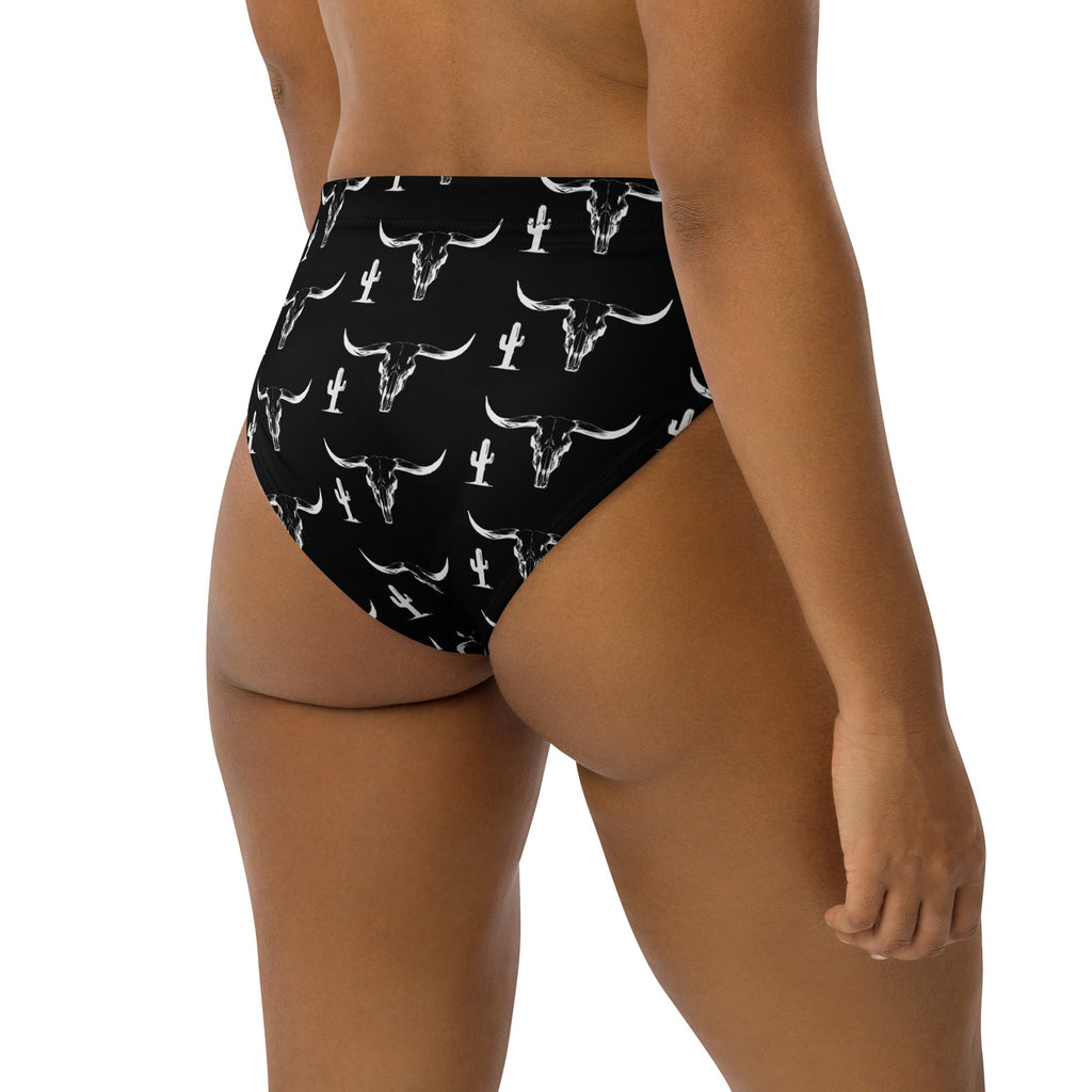 Baha Ranch Yeehaw White Bullhead Cactus Bikini Bottom by Baha Ranch Western Wear - product image 7