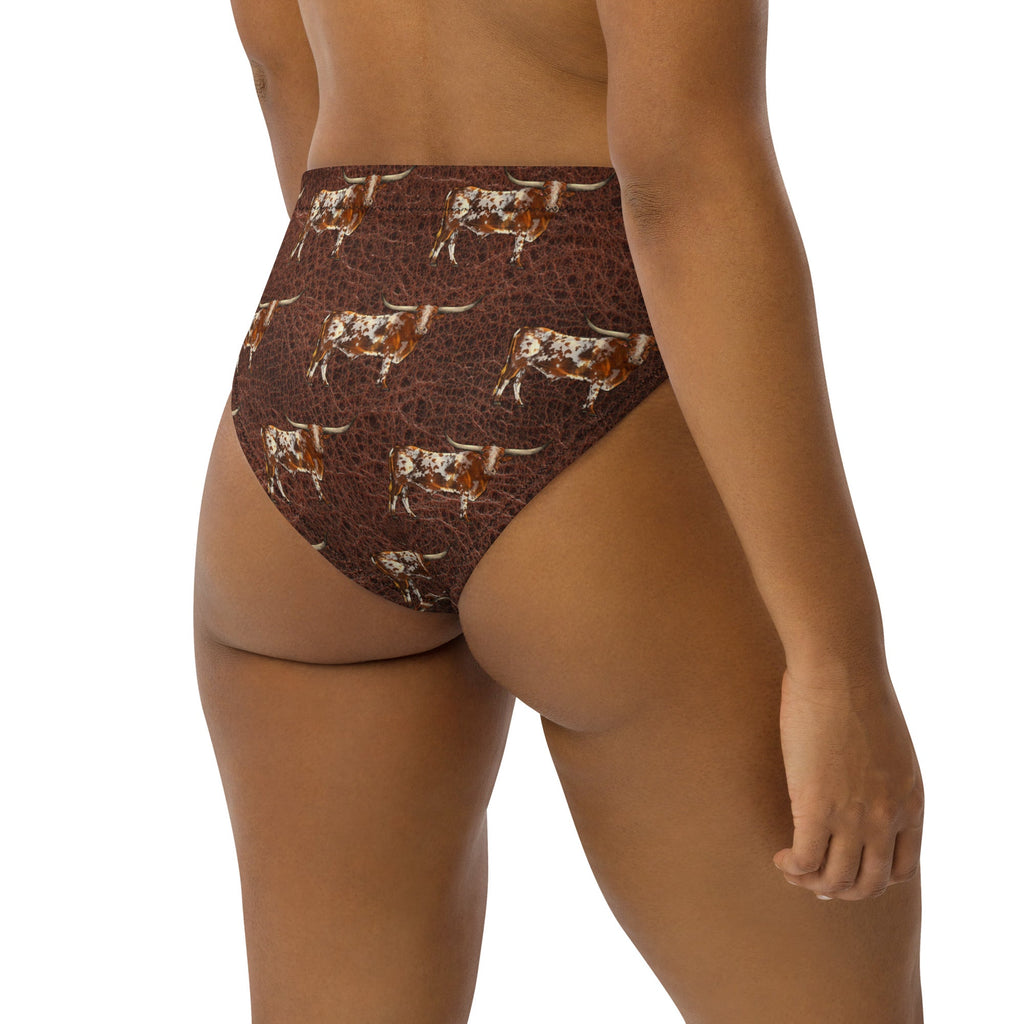 Baha Ranch Yeehaw Leather & Longhorns Bikini Bottom by Baha Ranch Western Wear - product image 5