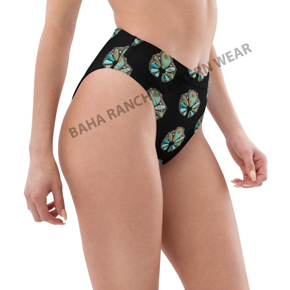 Yeehaw Black Naja Bikini Bottom by Baha Ranch Western Wear - product image 5