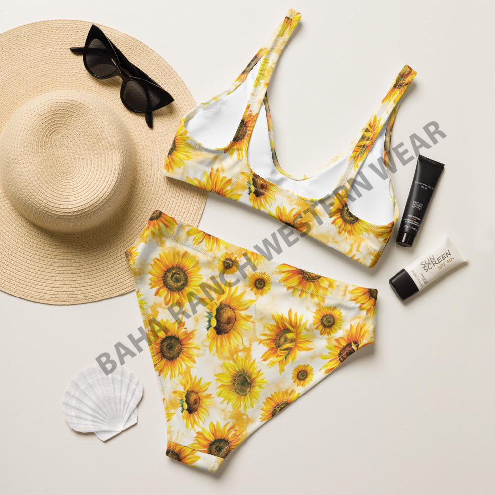 Yeehaw Sunflower Bikini by Baha Ranch Western Wear - product image 3