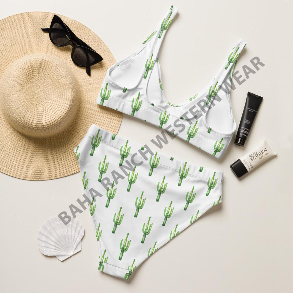 Yeehaw Desert Dweller Bull Skull Cactus Bikini by Baha Ranch Western Wear - product image 5