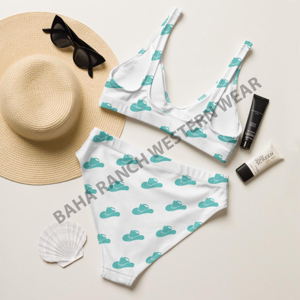 Yeehaw Turquoise Hat Yeehaw Bikini by Baha Ranch Western Wear - product image 3