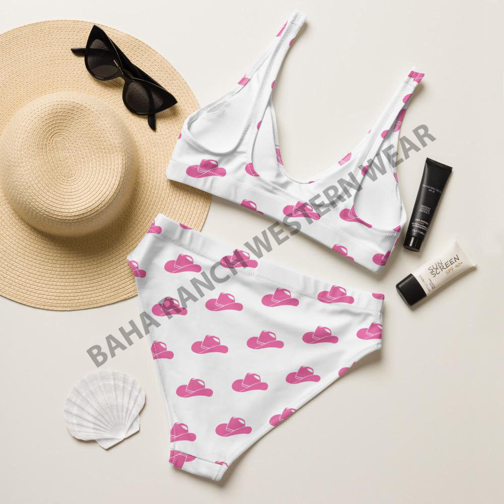 Yeehaw Pink Hat Yeehaw Bikini by Baha Ranch Western Wear - product image 3