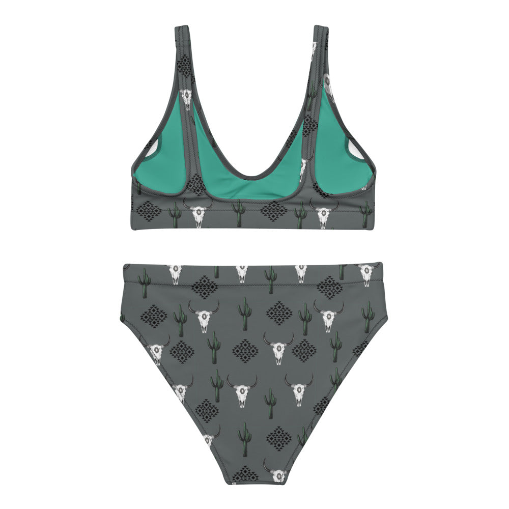 Yeehaw Aztec Bull Skull Bikini by Baha Ranch Western Wear - product image 7