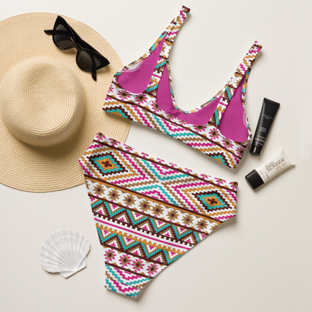Baha Ranch Yeehaw Multi Aztec Bikini by Baha Ranch Western Wear - product image 3