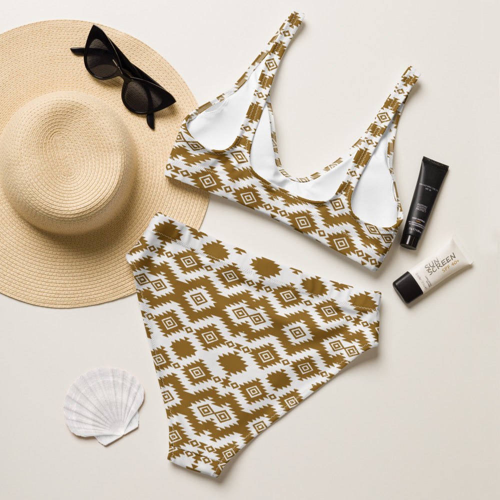 Baha Ranch Yeehaw Brown Aztec Bikini by Baha Ranch Western Wear - product image 5