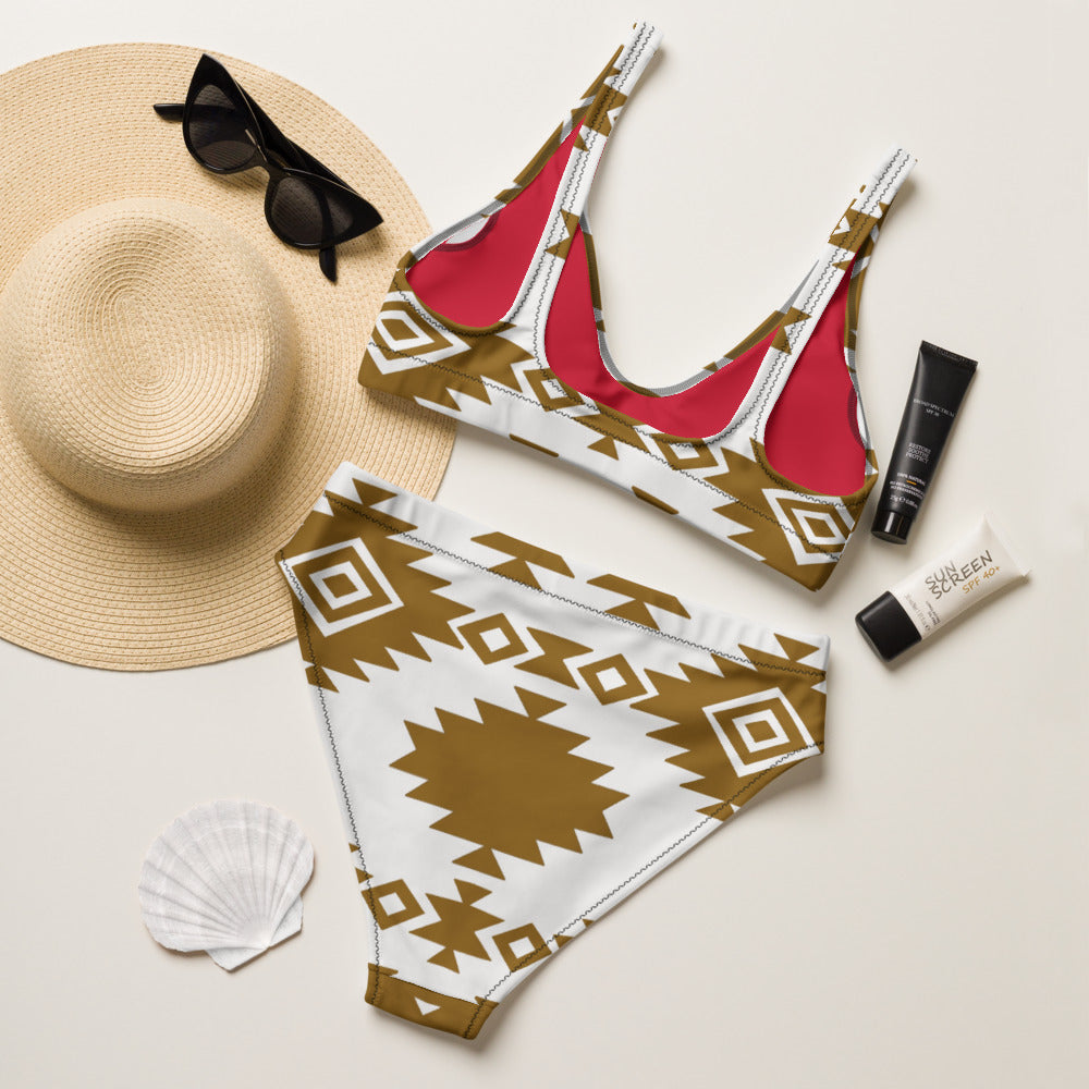 Baha Ranch Yeehaw Bold Brown Aztec Bikini by Baha Ranch Western Wear - product image 5