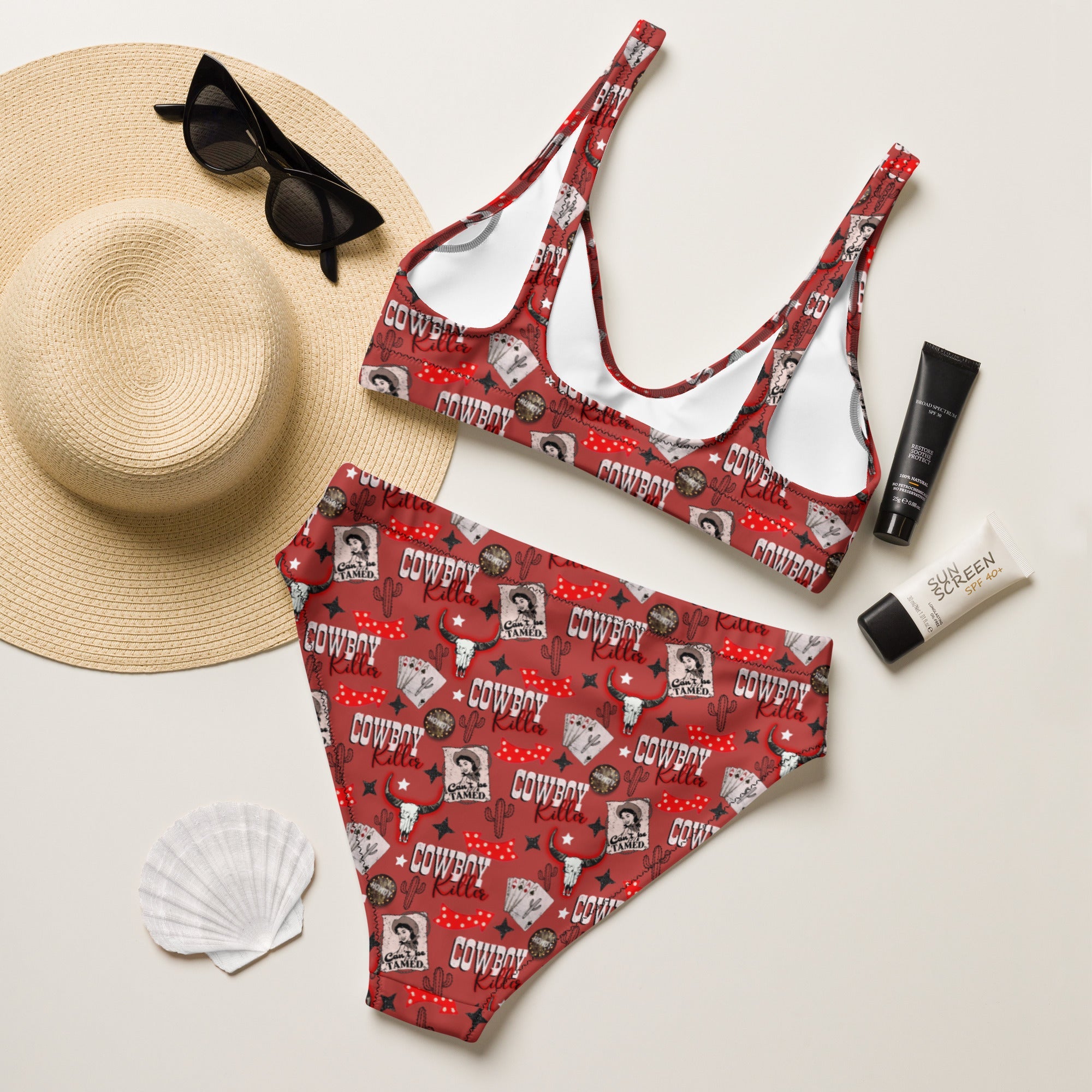 Baha Ranch Yeehaw Cowboy Killer Bikini by Baha Ranch Western Wear - product image 2