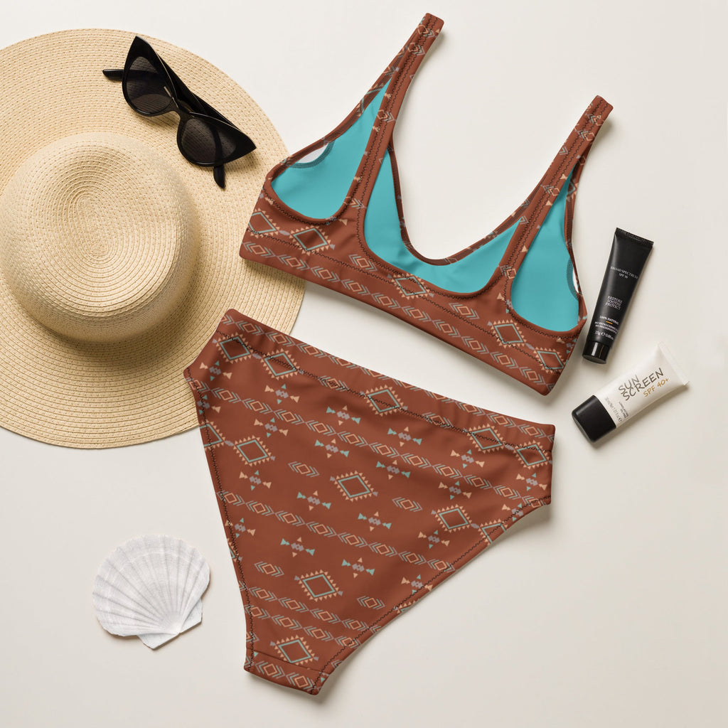 Baha Ranch Yeehaw Brown Aztec Bikini by Baha Ranch Western Wear - product image 5
