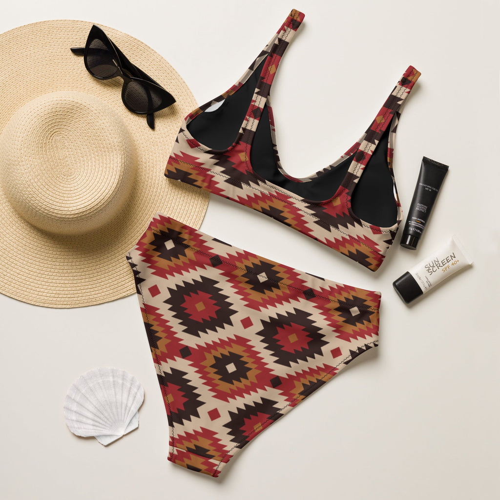 Baha Ranch Yeehaw Rust Aztec Bikini by Baha Ranch Western Wear - product image 3