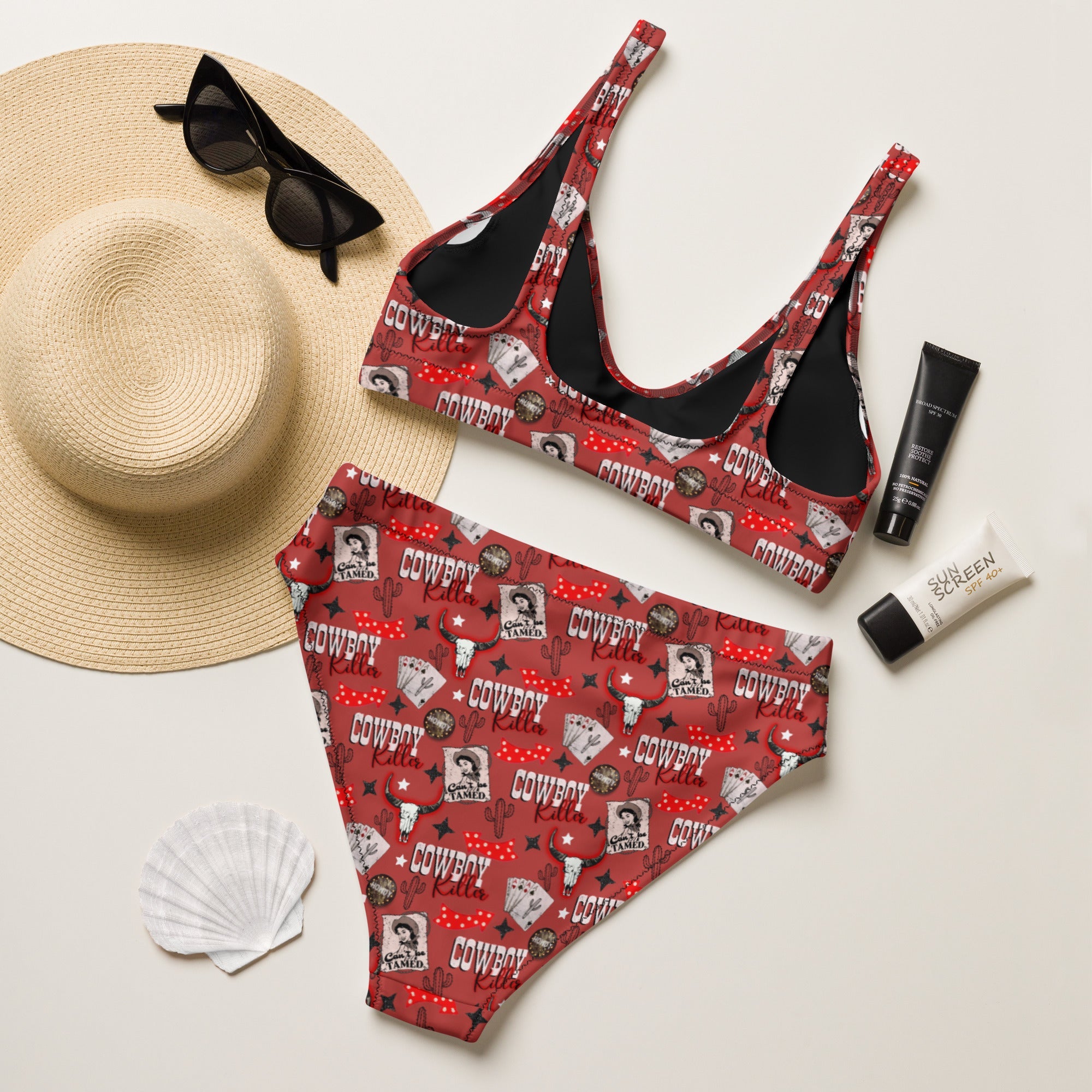Baha Ranch Yeehaw Cowboy Killer Bikini by Baha Ranch Western Wear - product image 5