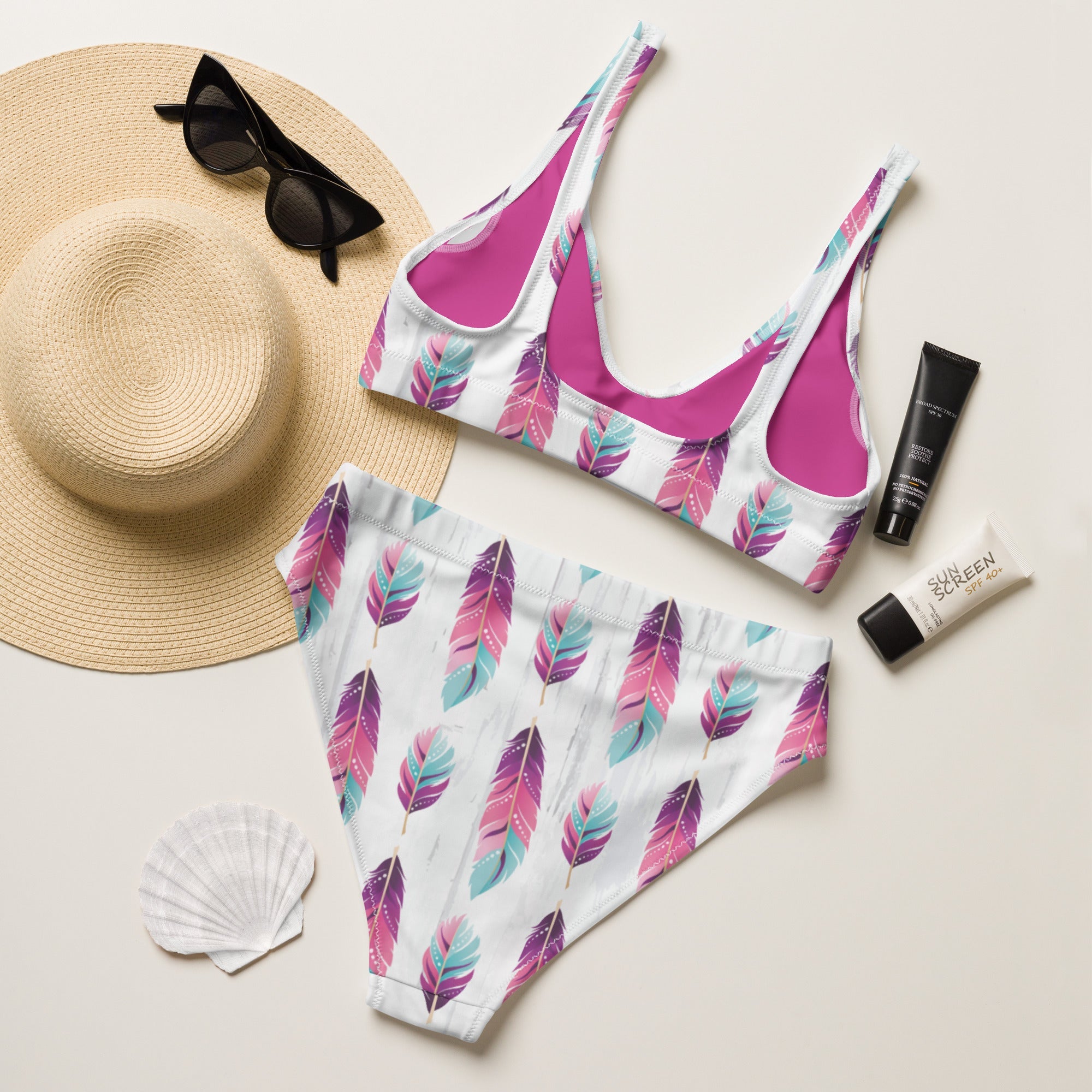 Baha Ranch Yeehaw Boho Feather Bikini by Baha Ranch Western Wear - product image 5