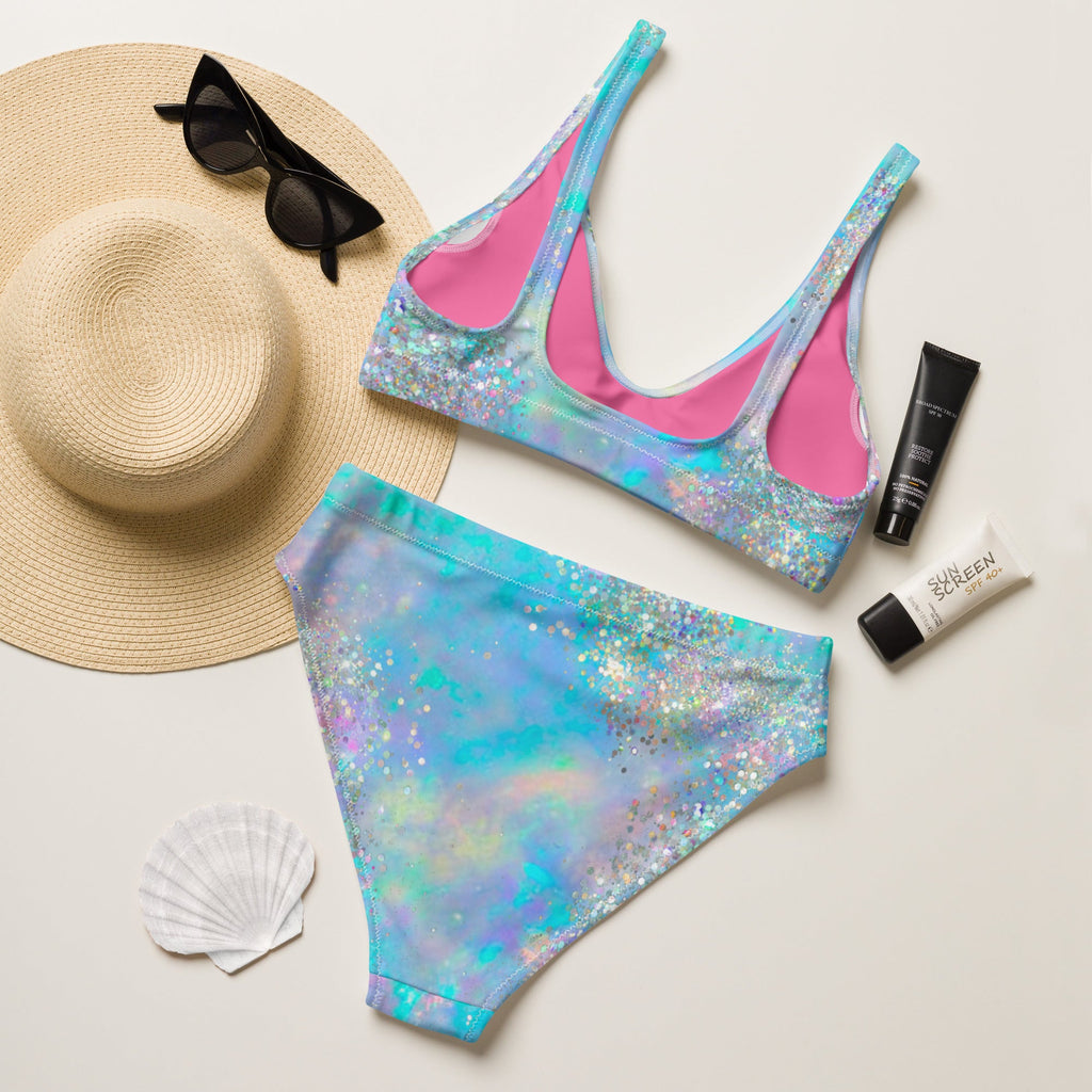 Baha Ranch Yeehaw Howdy Opal Glitter Bikini by Baha Ranch Western Wear - product image 5