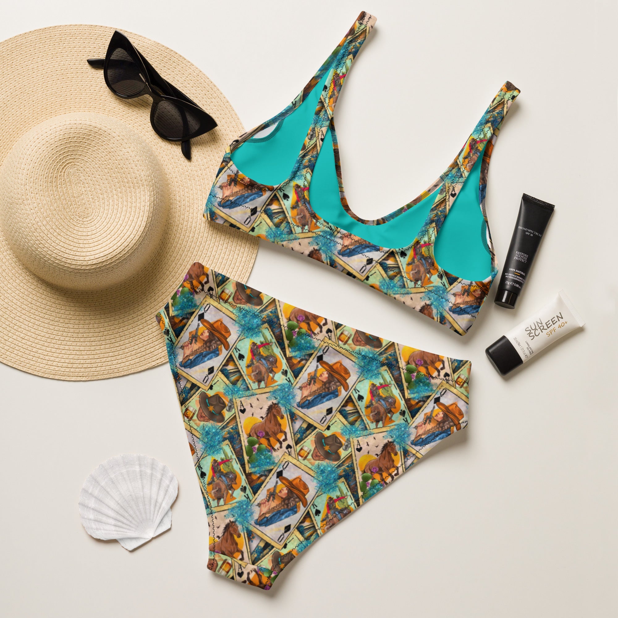 Baha Ranch Yeehaw Feelin' Lucky Bikini by Baha Ranch Western Wear - product image 9