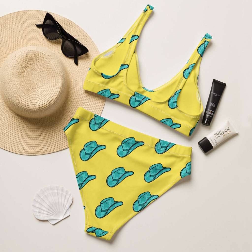 Baha Ranch Yeehaw Turquoise Hat Bikini by Baha Ranch Western Wear - product image 9