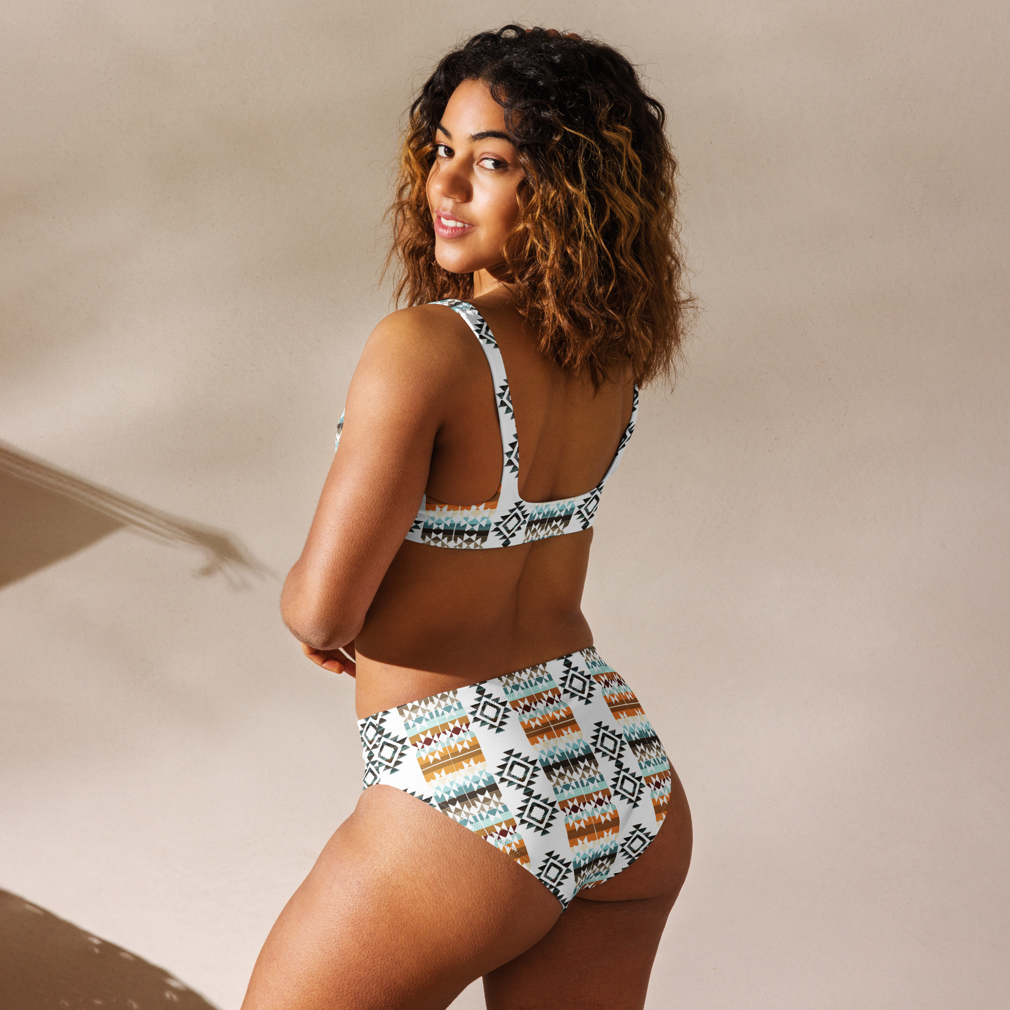 Yeehaw Aztec Blanket Print Bikini by Baha Ranch Western Wear - product image 3