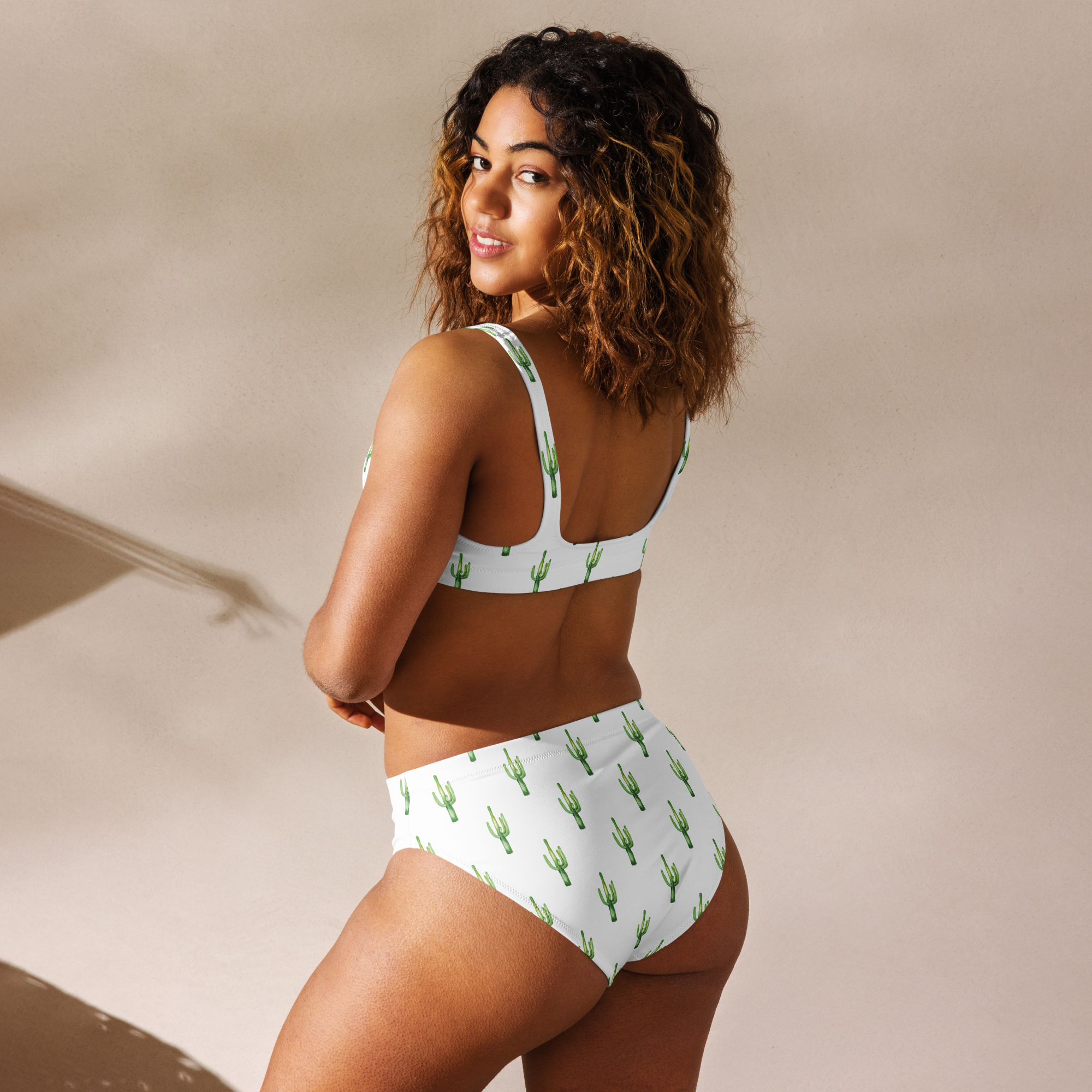 Yeehaw All Over Cactus Bikini by Baha Ranch Western Wear - product image 3