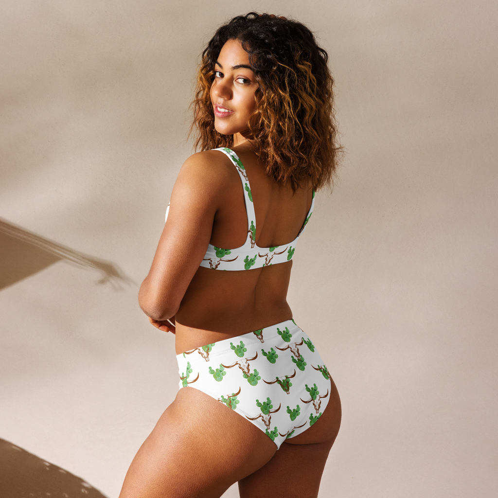 Yeehaw Cactus Bullhead Bikini by Baha Ranch Western Wear - product image 3