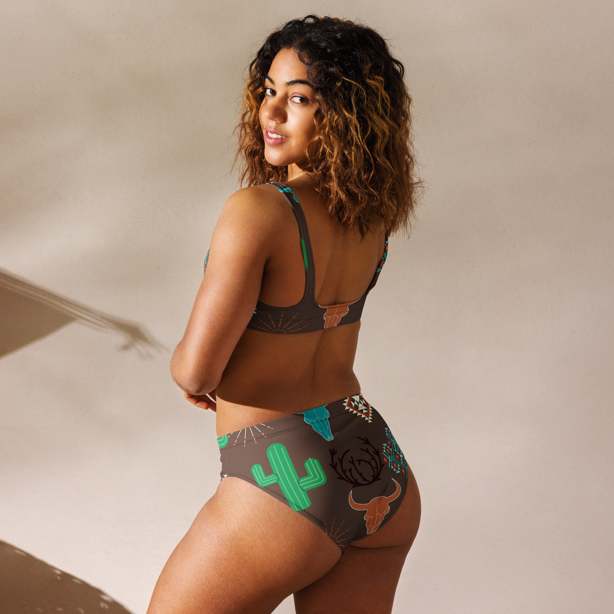 Baha Ranch Yeehaw Cactus Bullhead Bikini by Baha Ranch Western Wear - product image 2