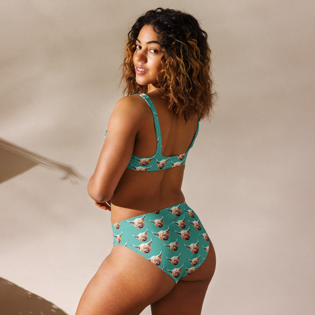 Baha Ranch Yeehaw Highland Cow Bikini by Baha Ranch Western Wear - product image 4