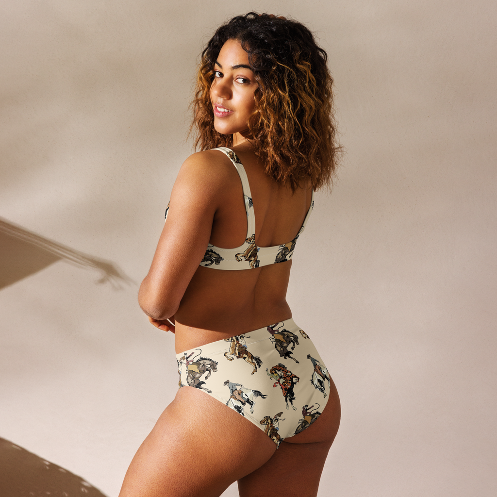 Baha Ranch Yeehaw Vintage Cowgirl Bikini by Baha Ranch Western Wear - product image 4