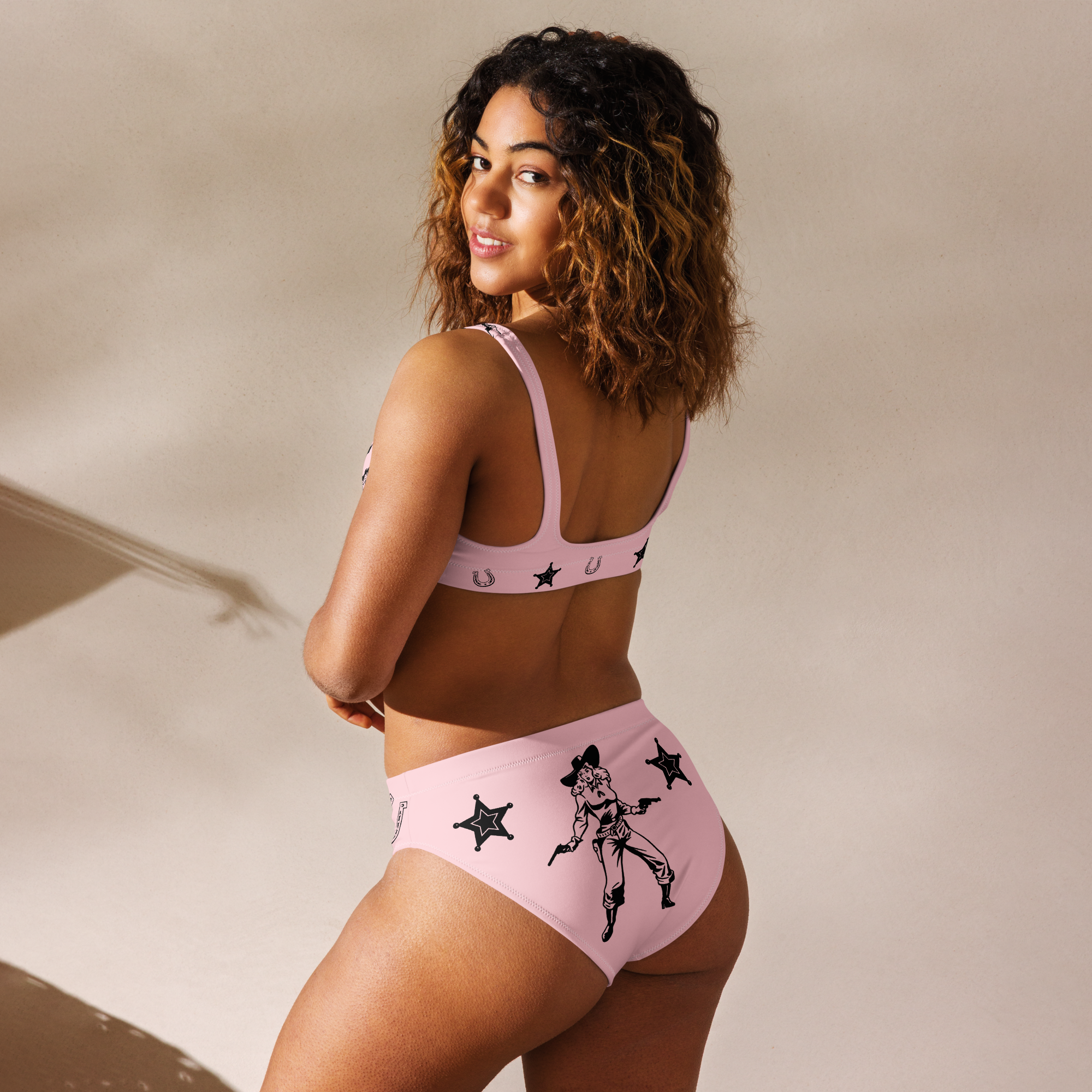 Baha Ranch Yeehaw Pink Cowboy Killer Bikini by Baha Ranch Western Wear - product image 3
