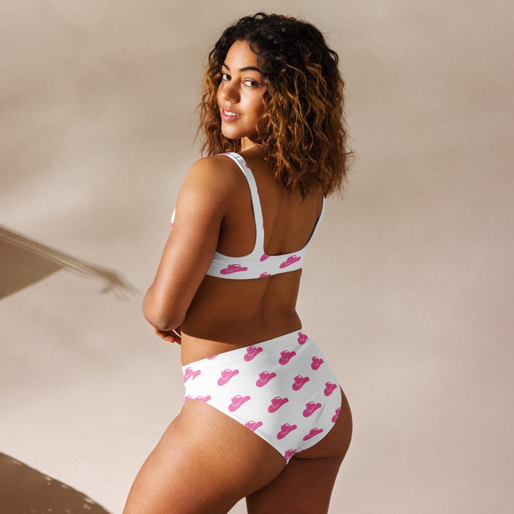 Yeehaw Pink Hat Yeehaw Bikini by Baha Ranch Western Wear - product image 4