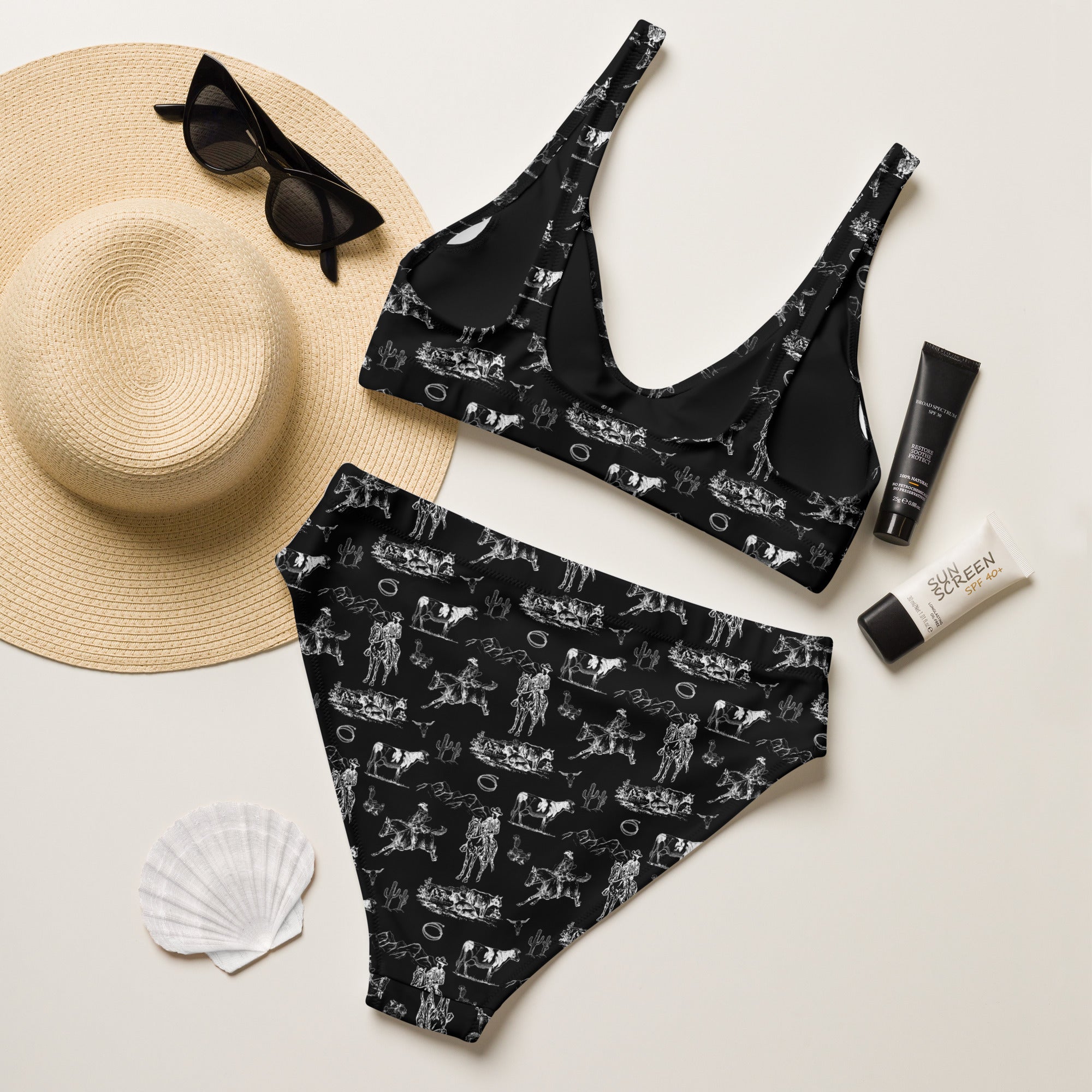 Baha Ranch Yeehaw Ranch Life Bikini by Baha Ranch Western Wear - product image 5