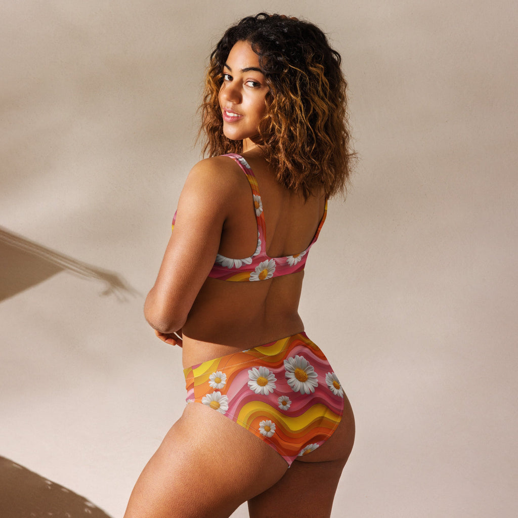Baha Ranch Yeehaw Groovy Floral Bikini by Baha Ranch Western Wear - product image 3