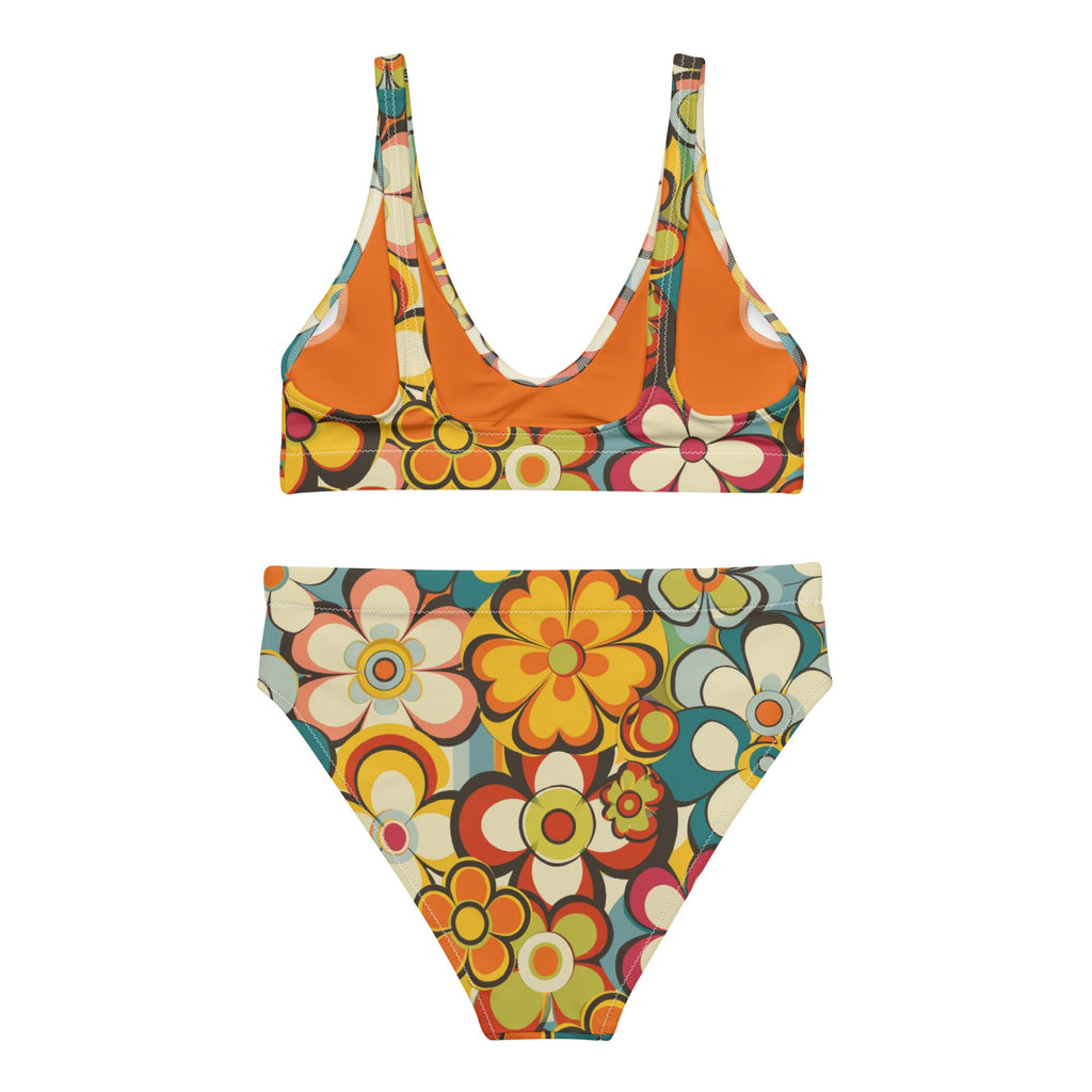 Baha Ranch Yeehaw Woodstock Retro Floral Bikini by Baha Ranch Western Wear - product image 5