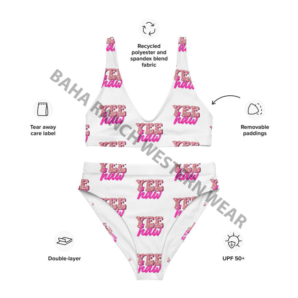 Yeehaw Pink Bikini by Baha Ranch Western Wear - product image 8