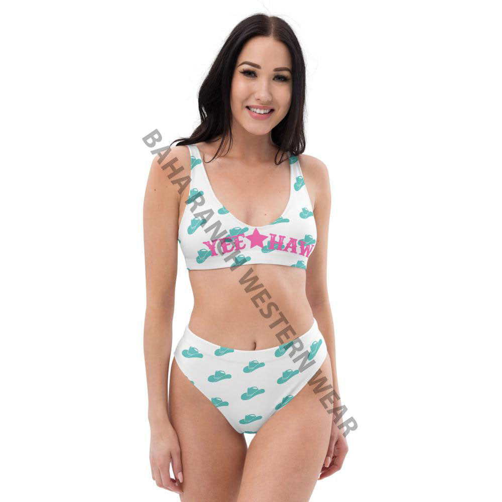 Yeehaw Turquoise Hat Yeehaw Bikini by Baha Ranch Western Wear - product image 7