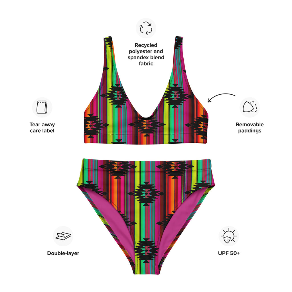 Baha Ranch Yeehaw Aztec Serape Bikini by Baha Ranch Western Wear - product image 6