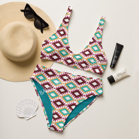 Baha Ranch Yeehaw Aztec Print Bikini by Baha Ranch Western Wear - product image 4