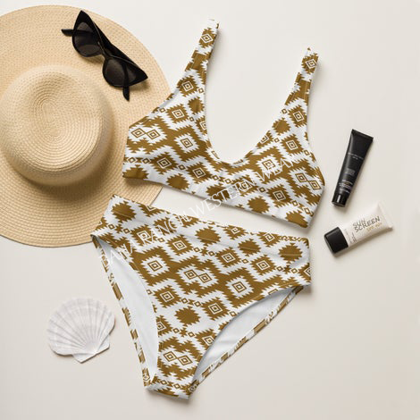 Baha Ranch Yeehaw Brown Aztec Bikini by Baha Ranch Western Wear - product image 4