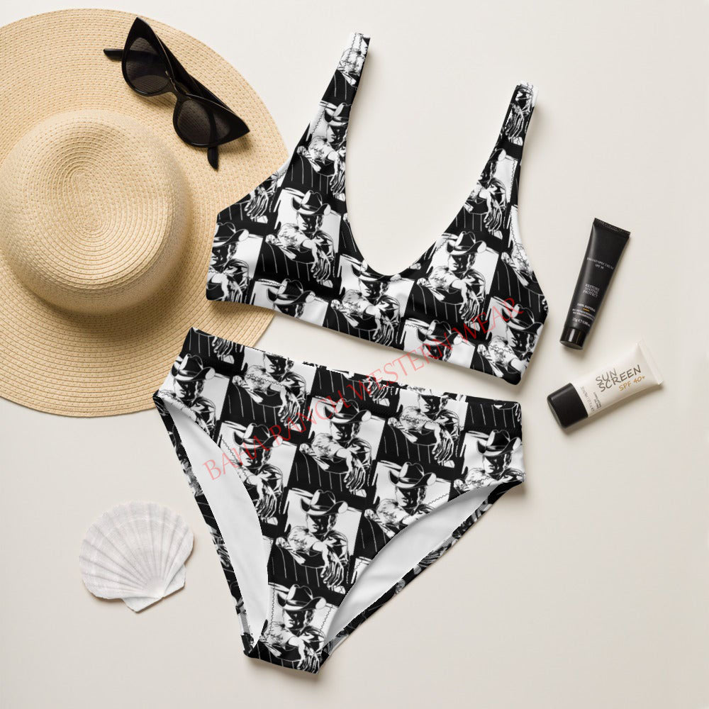 Baha Ranch Yeehaw Vintage Cowboy Bikini by Baha Ranch Western Wear - product image 2