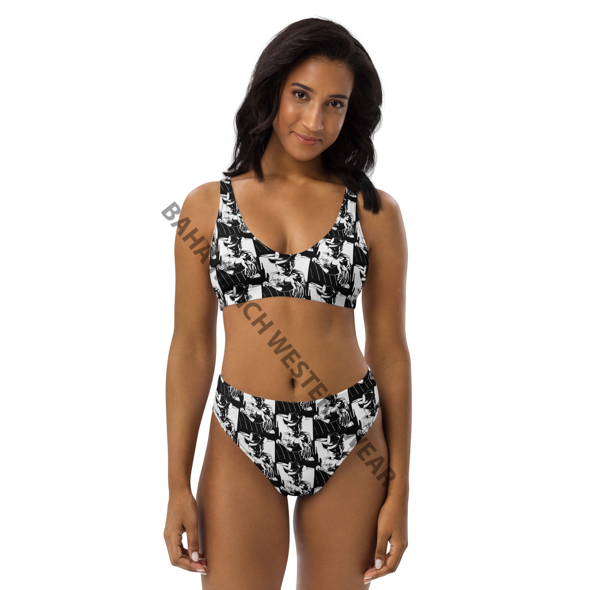 Baha Ranch Yeehaw Vintage Cowboy Bikini by Baha Ranch Western Wear - product image 6