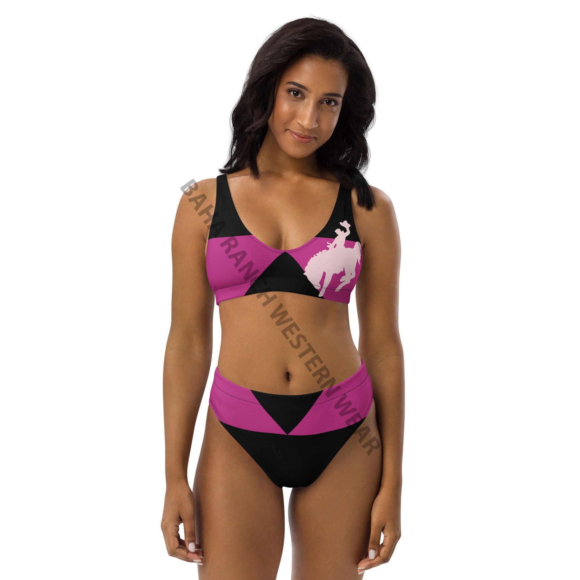 Baha Ranch Yeehaw Pink Bronc Bikini by Baha Ranch Western Wear - product image 6