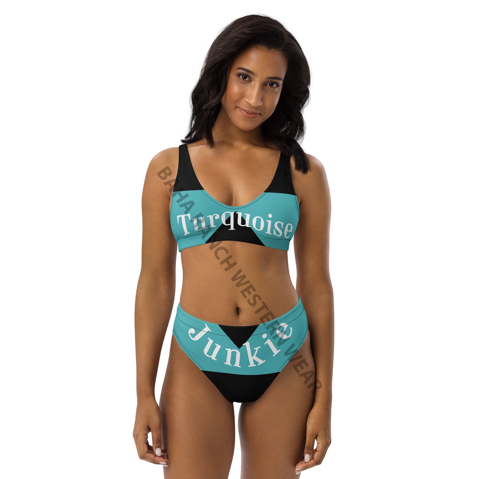 Baha Ranch Yeehaw Turquoise Junkie Bikini by Baha Ranch Western Wear - product image 6