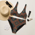 Baha Ranch Yeehaw Teal Aztec Bikini by Baha Ranch Western Wear